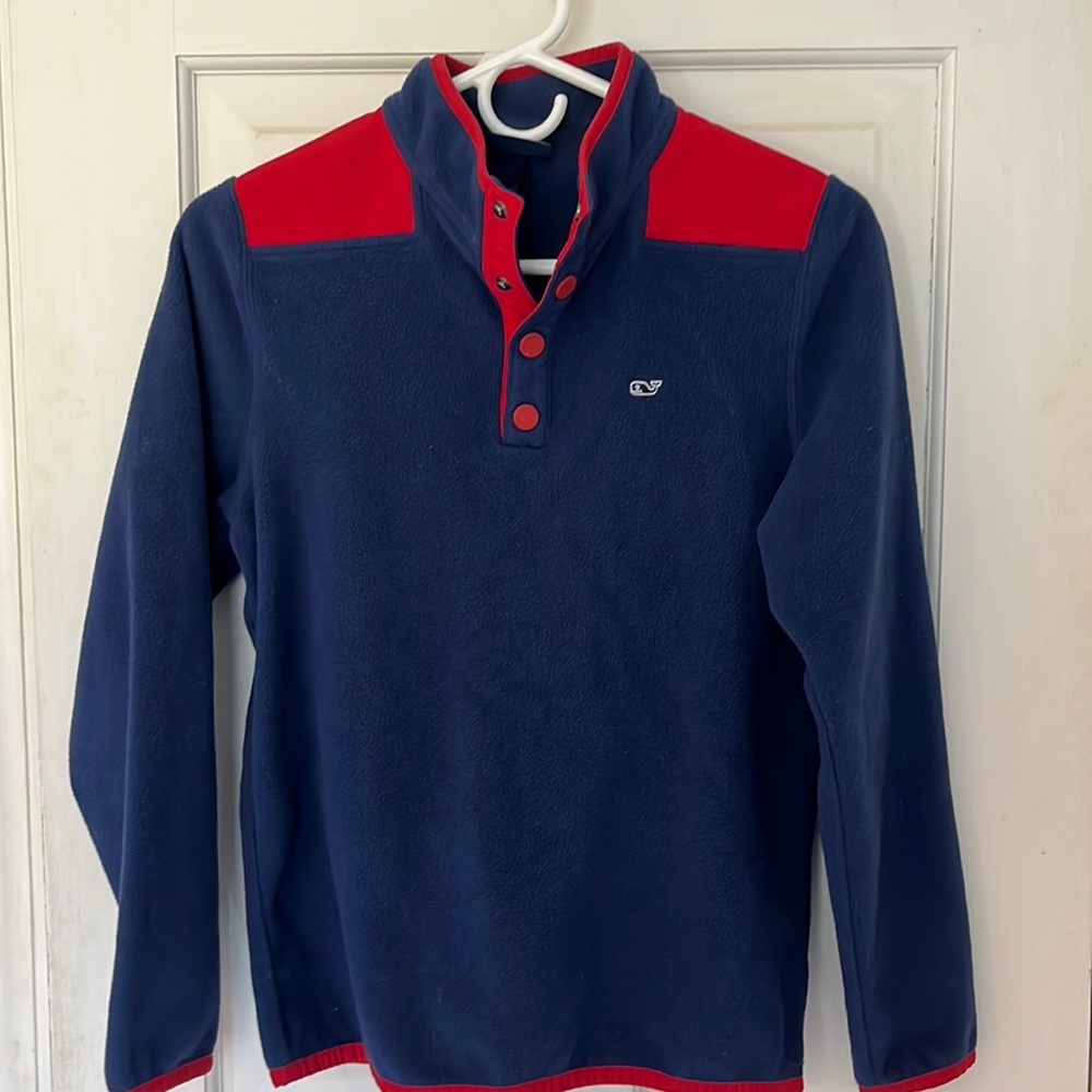 Excellent Condition, Boys Shep Color Block Fleece, size L(16)